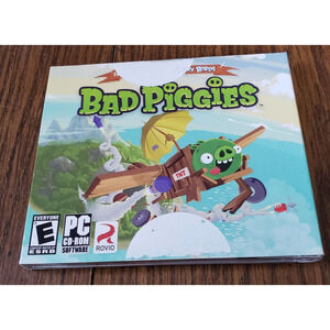 Bad Piggies Rovio PC Game Windows PC CD Angry Birds Spin Off Game